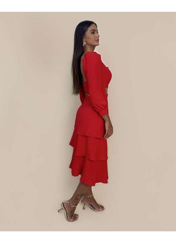 Closet Rc - Conjunto Olga em Duna Vermelho 5