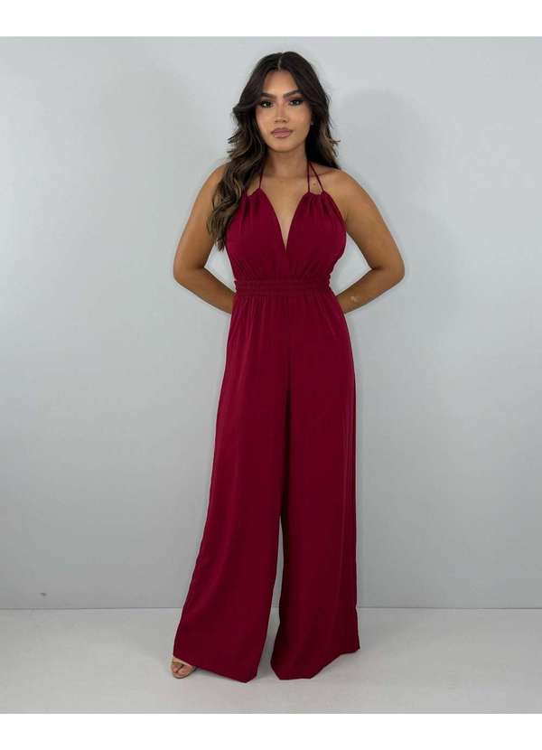 Closet Rc - Macacão Carla Vermelho