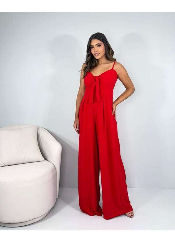 Closet Rc - Macacão Carminha Vermelho