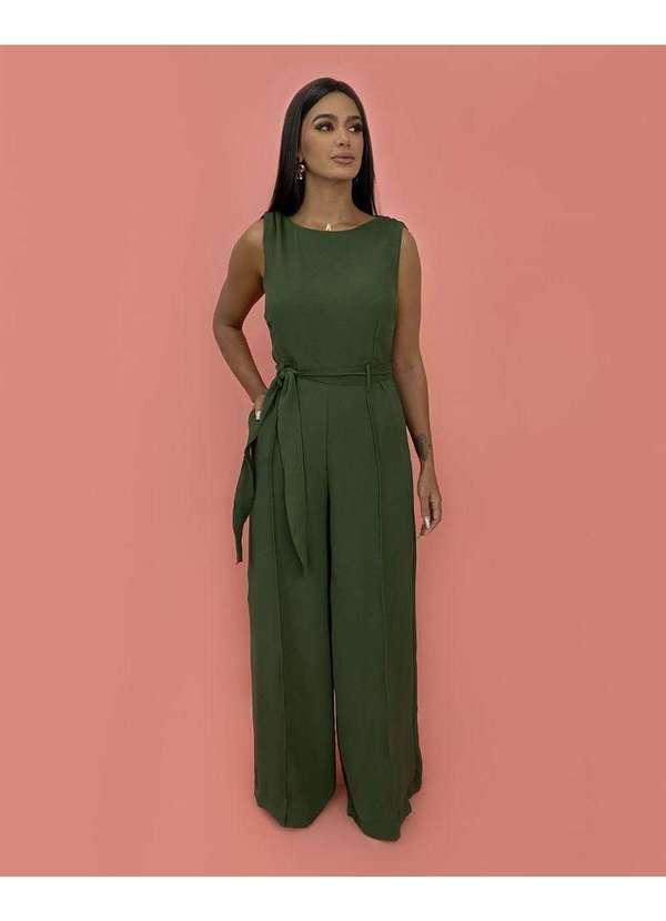 Closet Rc - Macacão Celina Verde 4