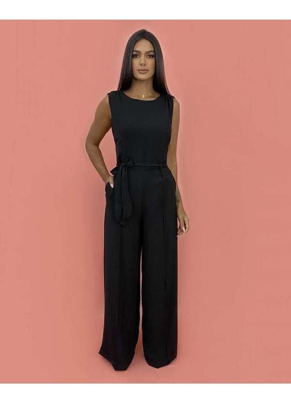 Closet Rc - Macacão Celina Preto 5