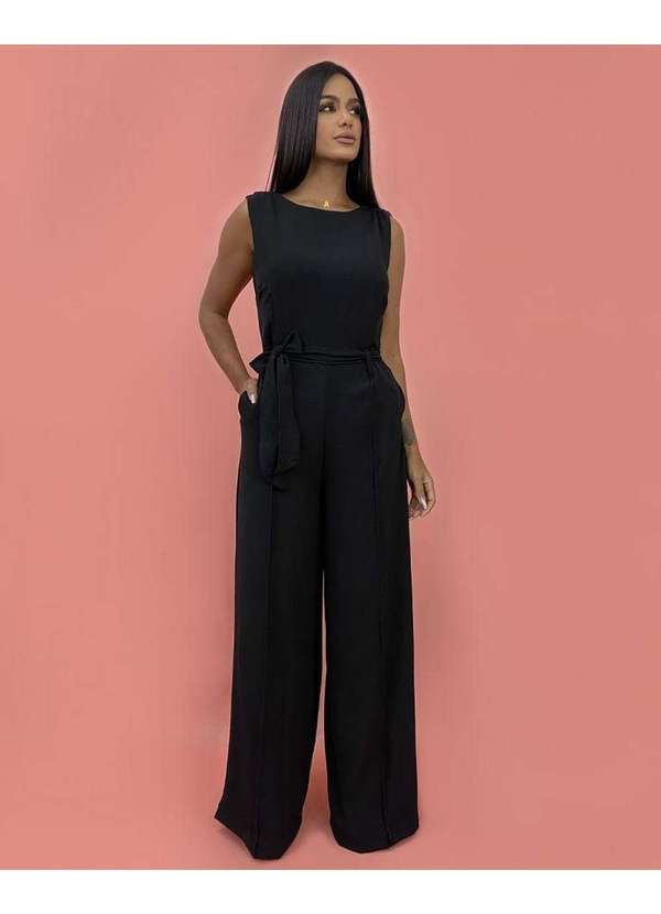 Closet Rc - Macacão Celina Preto 6