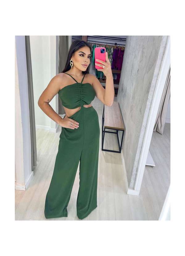 Closet Rc - Macacão Helena Verde