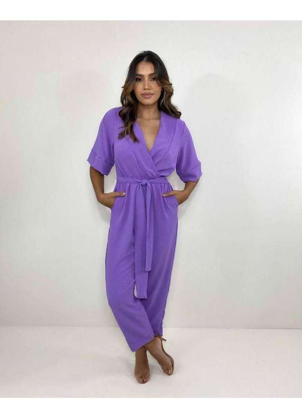 Closet Rc - Macacão Rubia Roxo 2