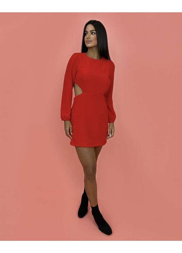 Closet Rc - Macaquinho Vanessa Vermelho 2