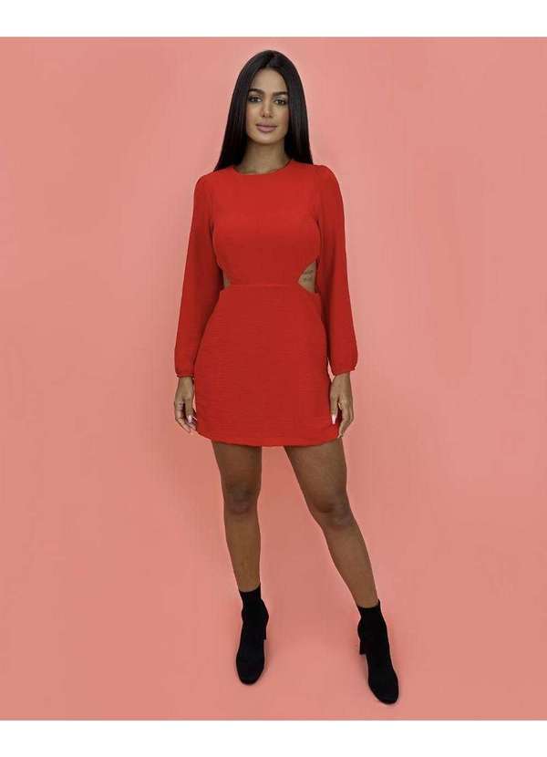 Closet Rc - Macaquinho Vanessa Vermelho 5