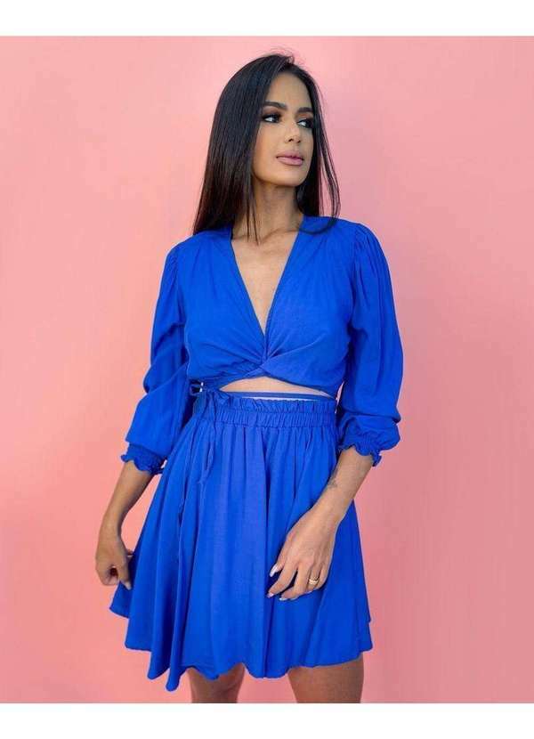 Closet Rc - Saia Jaqueline Azul