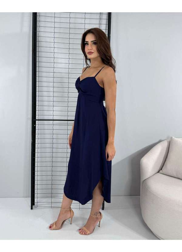Closet Rc - Vestido Agnes Azul 4