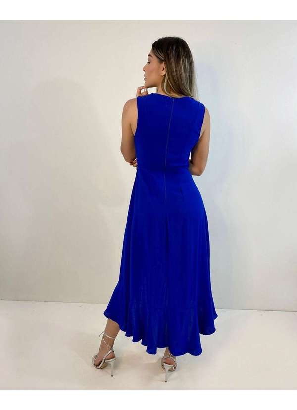 Closet Rc - Vestido Alessandra Azul 4
