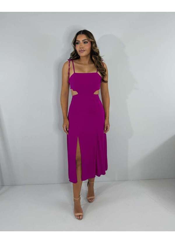 Closet Rc - Vestido Amarilis Rosa 4