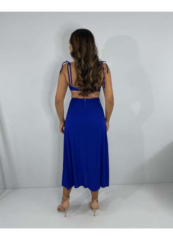 Closet Rc Vestido Amarilis Azul