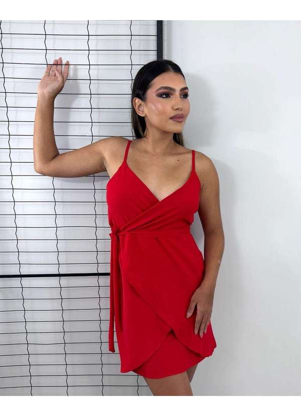 Closet Rc - Vestido Anastasia Vermelho