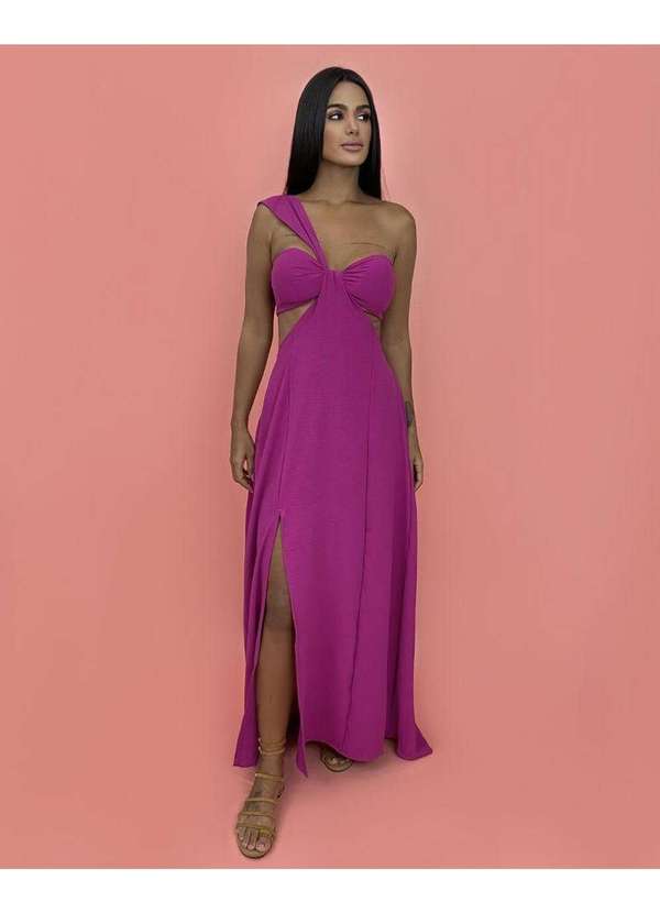 Closet Rc - Vestido Antonela Rosa