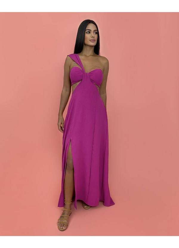 Closet Rc - Vestido Antonela Rosa 5