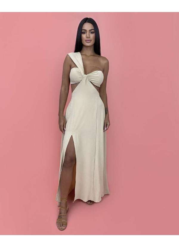 Closet Rc - Vestido Antonela Nude