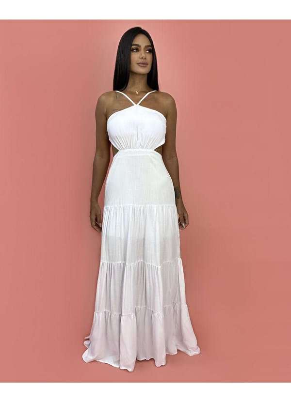 Closet Rc - Vestido Ayla Branco 4