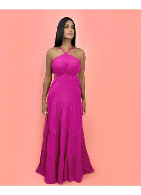 Closet Rc - Vestido Ayla Rosa