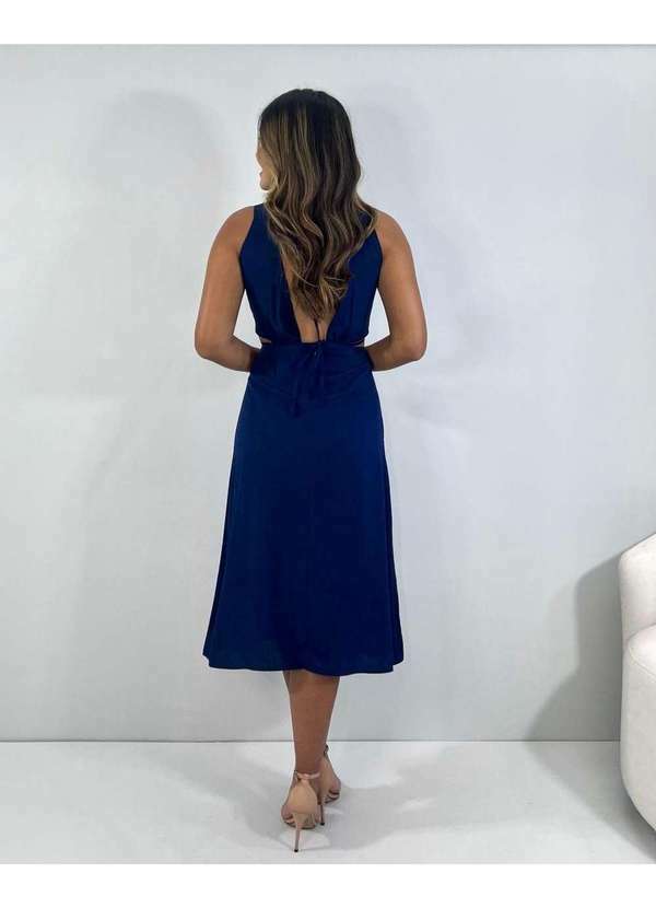 Closet Rc - Vestido Aysha Azul 5