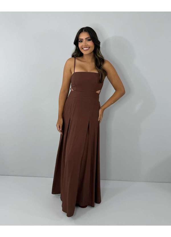 Closet Rc - Vestido Babi Marrom 4