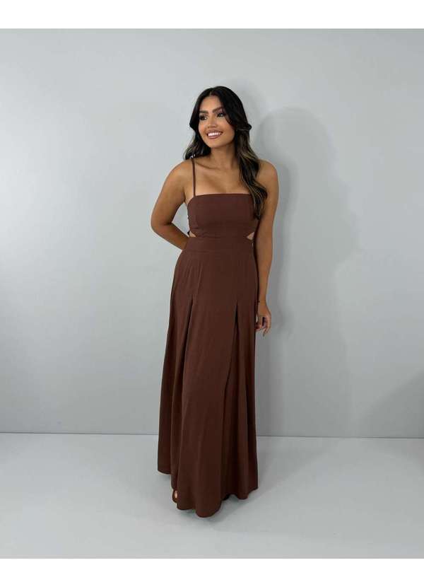 Closet Rc - Vestido Babi Marrom 5