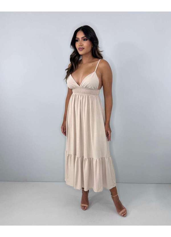 Closet Rc - Vestido Beatriz Nude