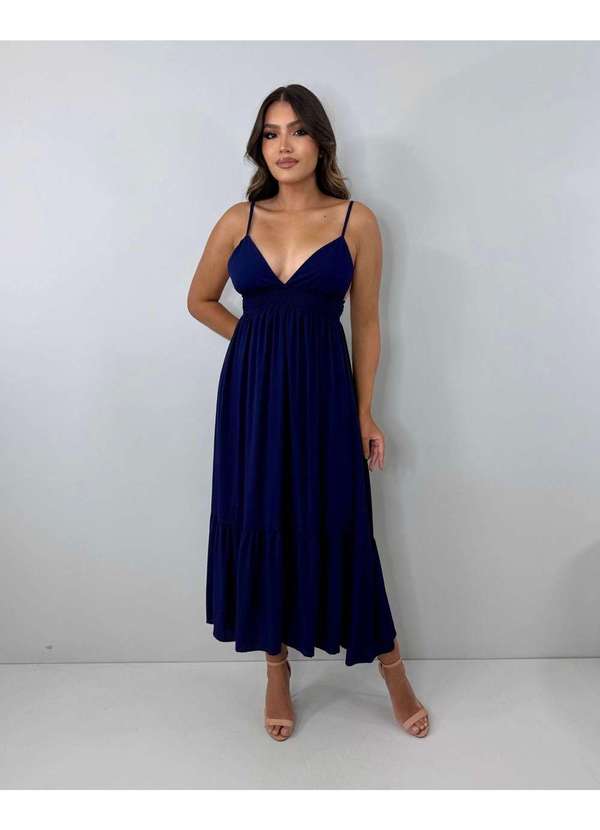 Closet Rc - Vestido Beatriz Azul 5