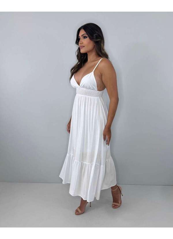 Closet Rc - Vestido Beatriz Branco 2