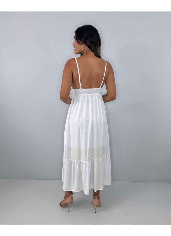 Closet Rc - Vestido Beatriz Branco 5