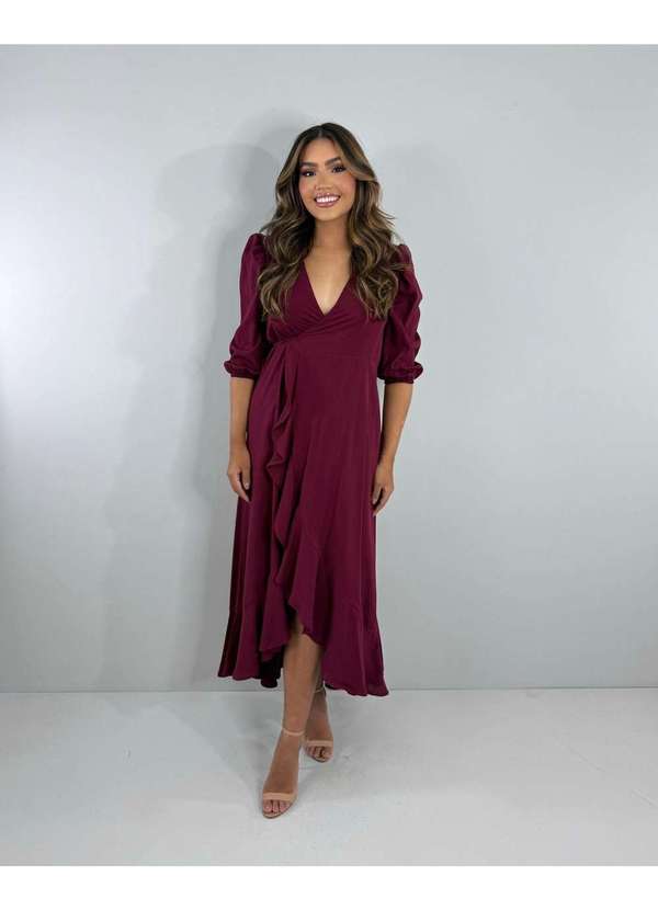 Closet Rc - Vestido Berenice Vermelho 2