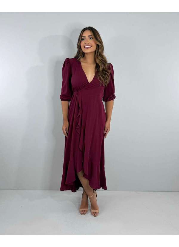 Closet Rc - Vestido Berenice Vermelho 5