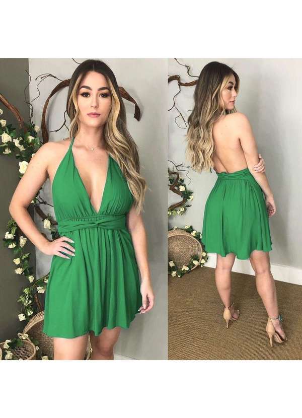 Closet Rc - Vestido Bruna Verde