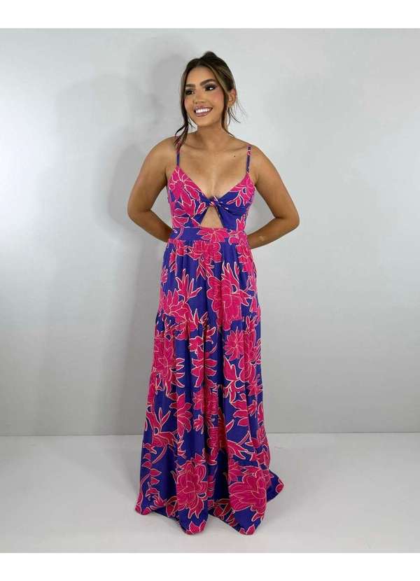 Closet Rc - Vestido Cátia Multicores