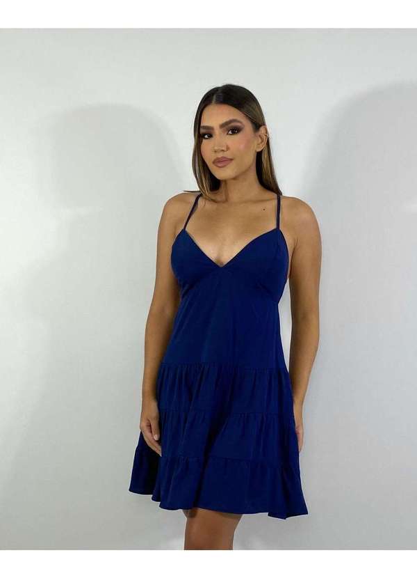 Closet Rc - Vestido Chloe Azul