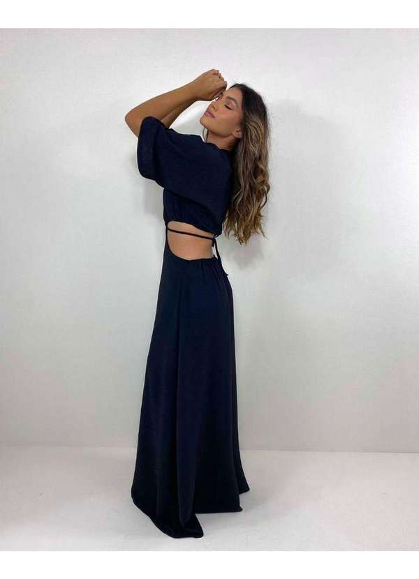 Closet Rc - Vestido Cibele Preto 7