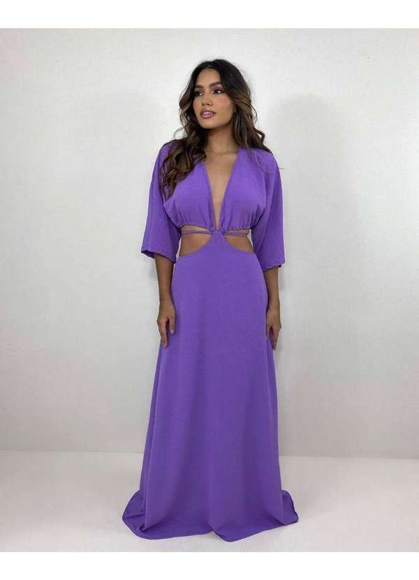 Closet Rc - Vestido Cibele Roxo