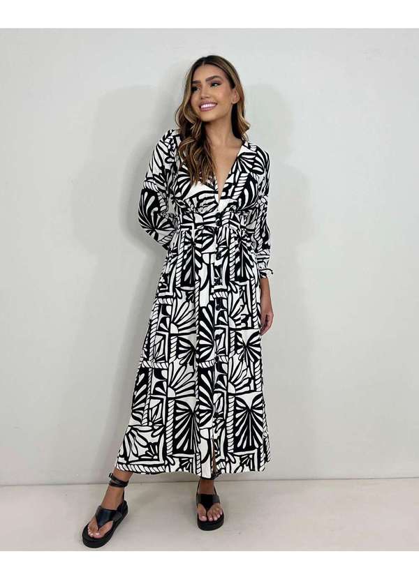 Closet Rc - Vestido Clara Multicores 2