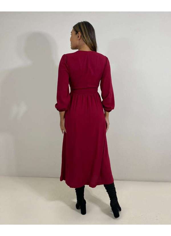 Closet Rc - Vestido Clara Vermelho 5