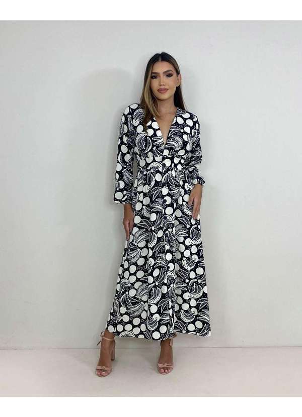 Closet Rc - Vestido Clara Multicores