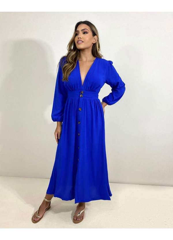 Closet Rc - Vestido Clara Azul 2
