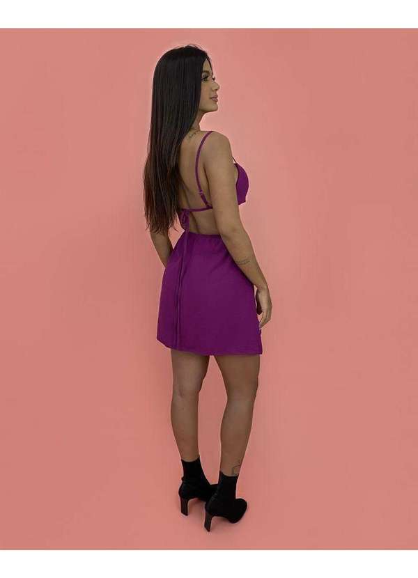 Closet Rc - Vestido Cleo Roxo 5