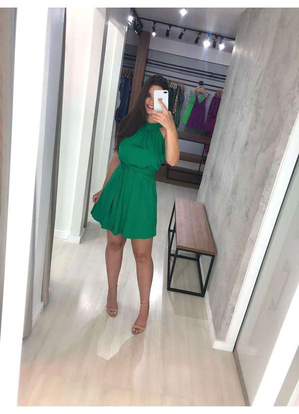 Closet Rc - Vestido Daiane Verde 4