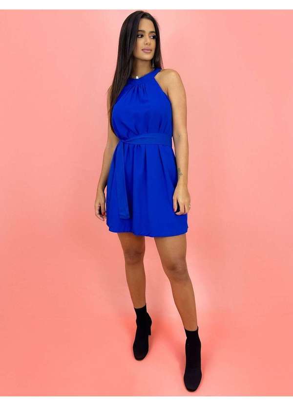 Closet Rc - Vestido Daiane Azul