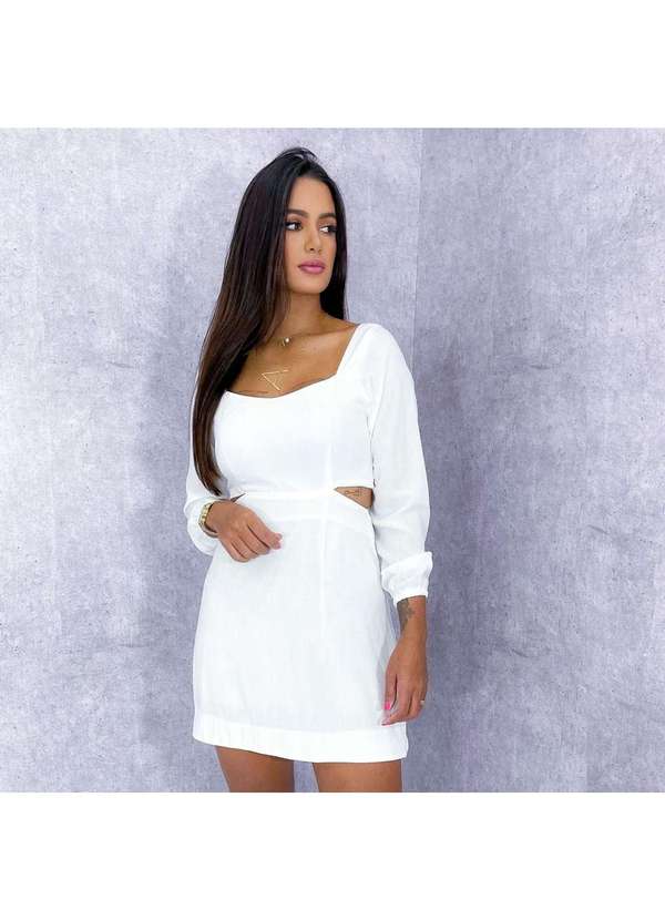 Closet Rc - Vestido Daise Branco