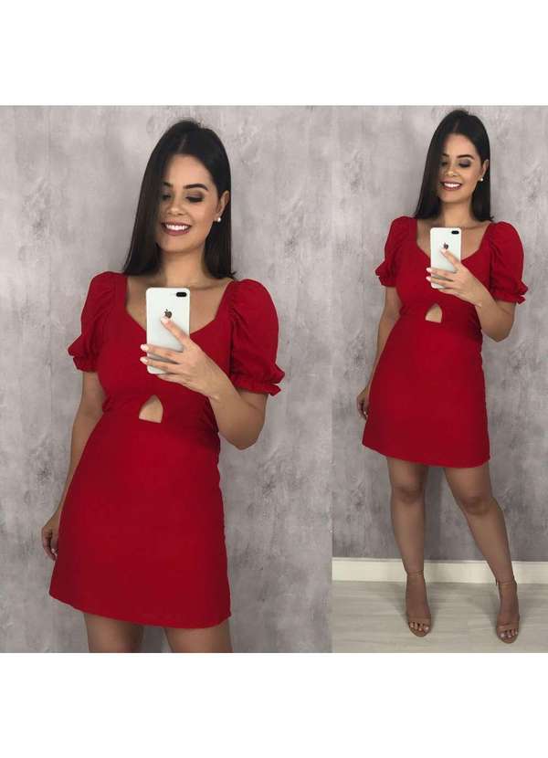 Closet Rc - Vestido Diana Vermelho 4