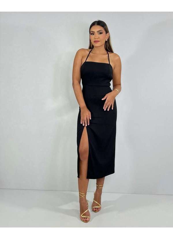 Closet Rc - Vestido Edna Preto