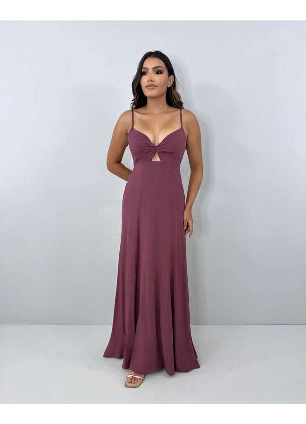 Closet Rc - Vestido Eliana Marrom