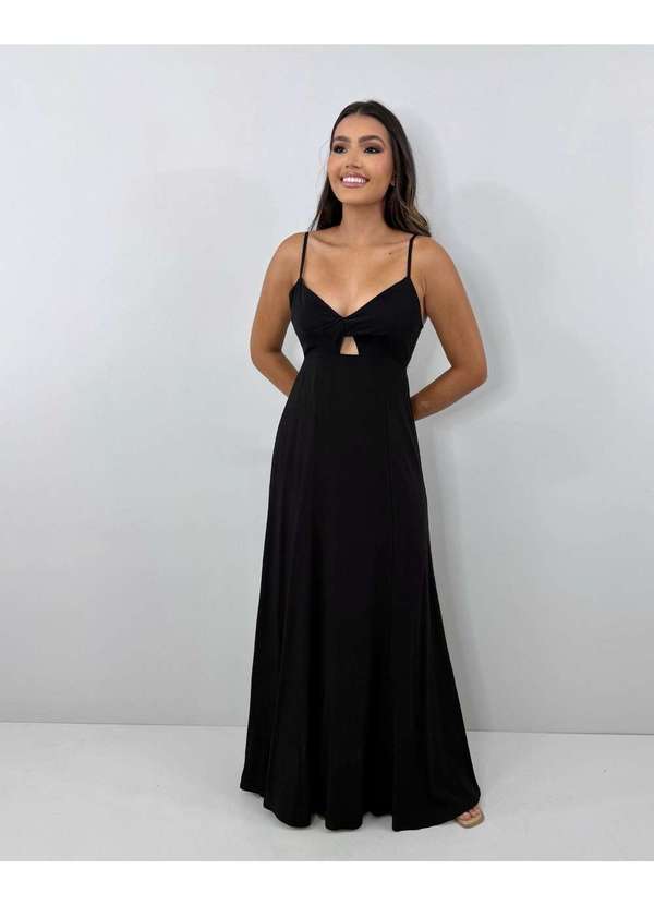 Closet Rc - Vestido Eliana Preto