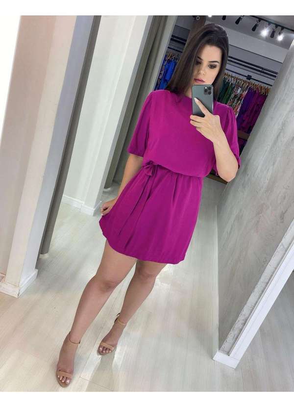 Closet Rc - Vestido Elis Rosa 5