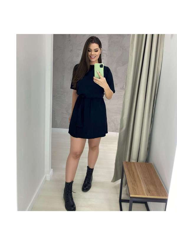 Closet Rc - Vestido Elis Preto 5