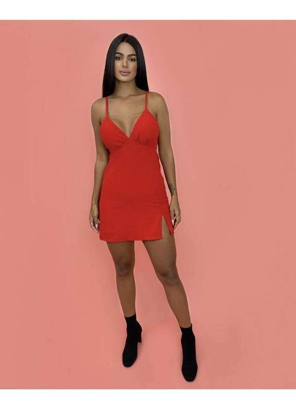 Closet Rc - Vestido Elisângela Vermelho 2